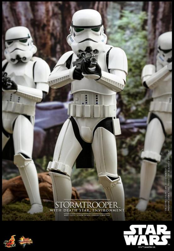 Star Wars Movie Masterpiece Action Figure 1/6 Stormtrooper with Death Star Environment 30 cm