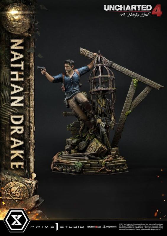 Uncharted 4: A Thief's End Ultimate Premium Masterline Statue 1/4 Nathan Drake 69 cm 5