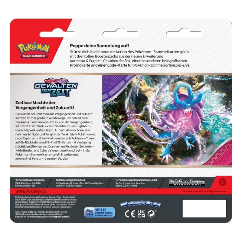 Pokémon TCG KP05 Blister 3-Pack *German Version* 2