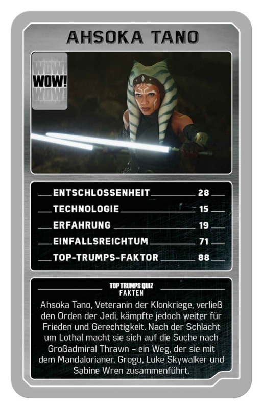 The Mandalorian and Grogu Card Game Top Trumps Collectables *German Version* 4