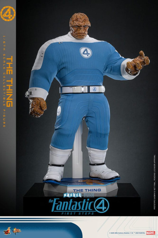 The Fantastic Four: First Steps Movie Masterpiece Action Figure 1/6 The Thing 31 cm 6