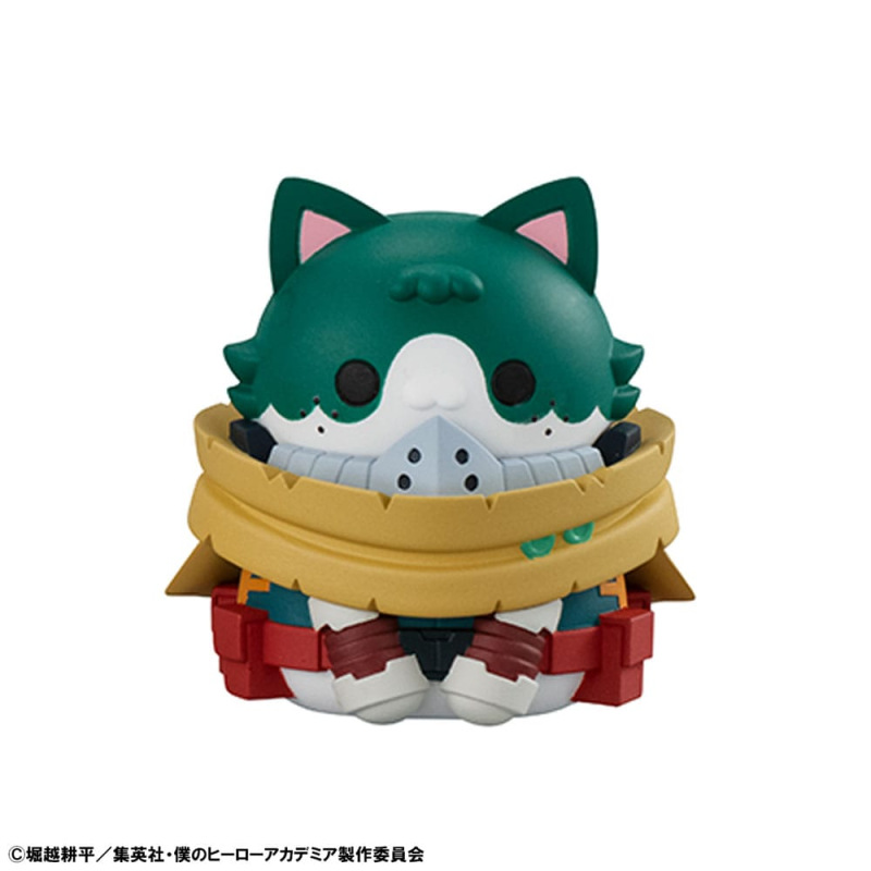 My Hero Academia Mega Cat Project Mini Figures Heroaca Cats No.01 3 cm Blind Box Assortment (8) (Rep 1
