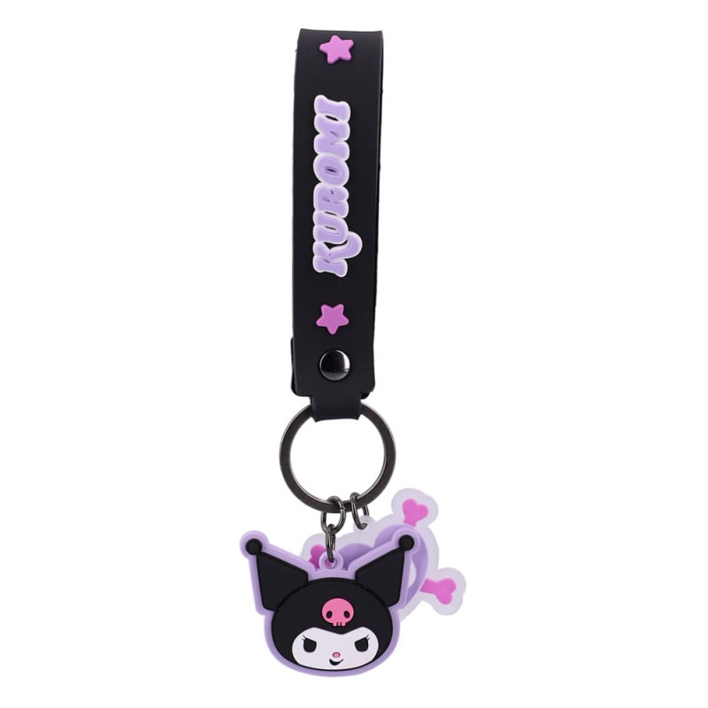 Sanrio Key Chain Hello Kitty & Friends FunKey Chains Black 2