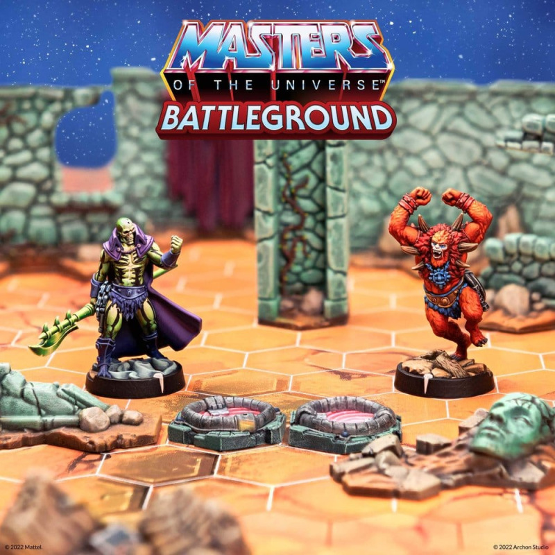 Masters of the Universe: Battleground Miniatures Game Wave 1: Evil Warriors Faction *German Version* 1