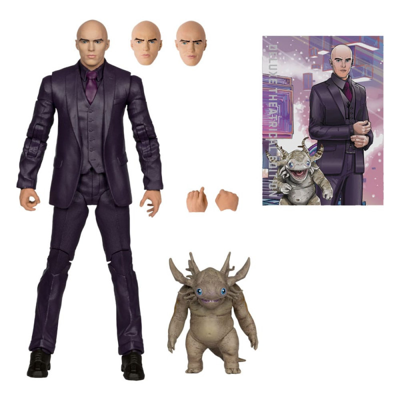 Superman (2025) DC Multiverse Deluxe Action Figure Lex Luthor with Baby Kaiju (Deluxe Theatrical Edi 2