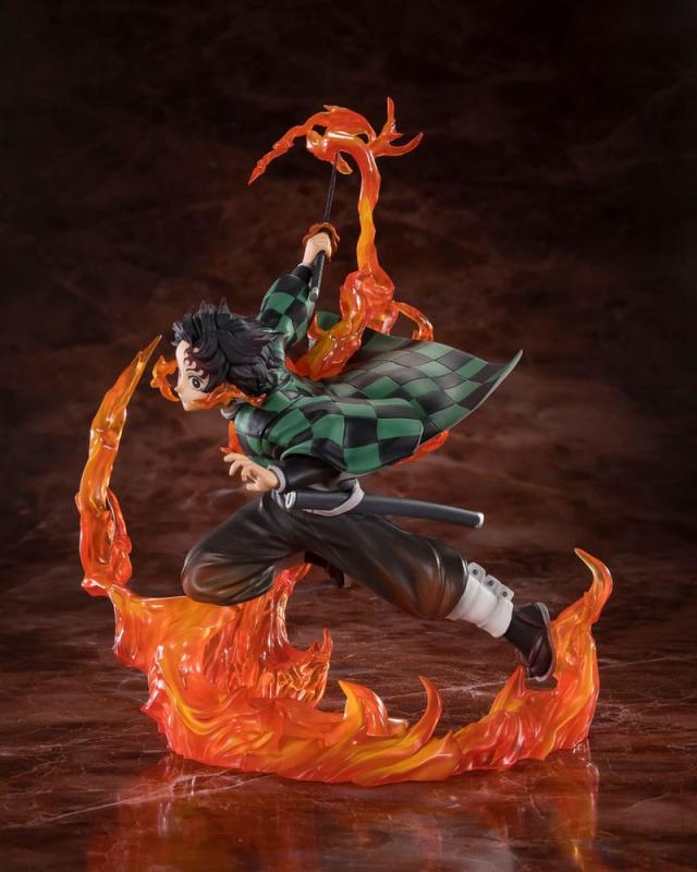 Demon Slayer: Kimetsu no Yaiba FiguartsZERO PVC Statue Kamado Tanjiro (Kyojuro Rengoku's Sword Guard 4