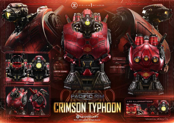 Pacific Rim Life Size Bust 1/1 Crimson Typhoon 73 cm 4