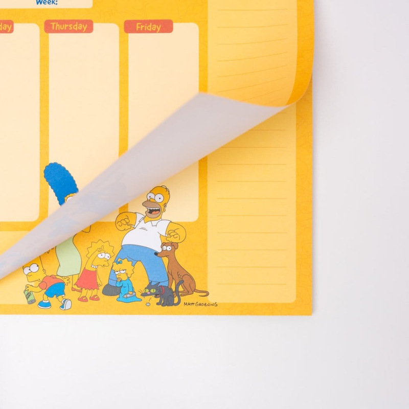 The Simpsons Weekly Planner A4 5
