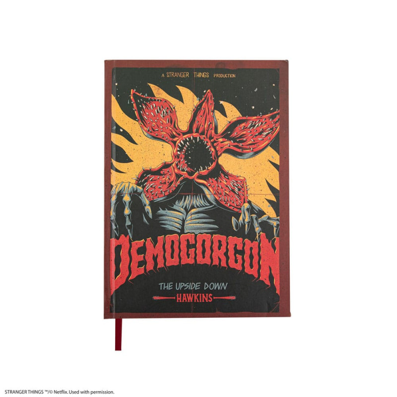Stranger Things Notebook Demogorgon 5