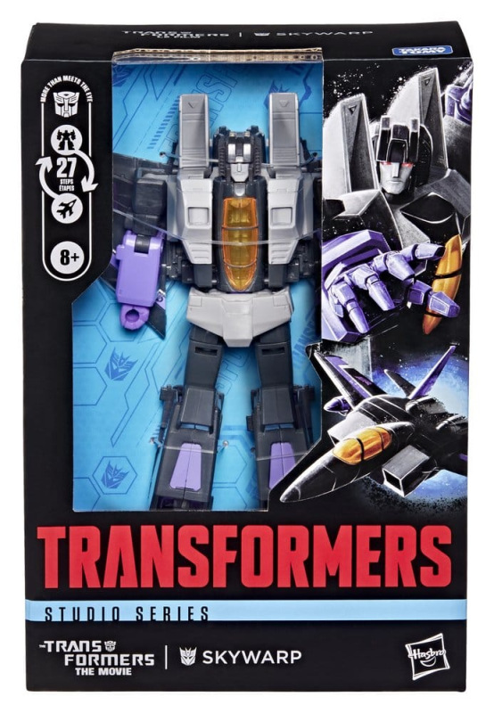 The Transformers: The Movie Studio Series Voyager Class Action Figure Skywarp 17 cm 5