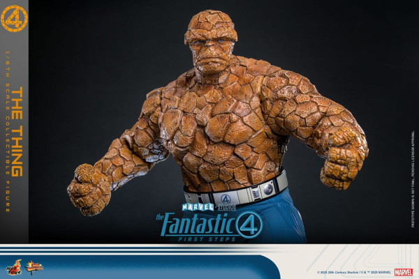 The Fantastic Four: First Steps Movie Masterpiece Action Figure 1/6 The Thing 31 cm 3