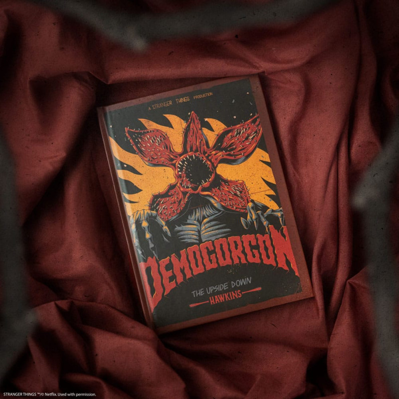 Stranger Things Notebook Demogorgon 1