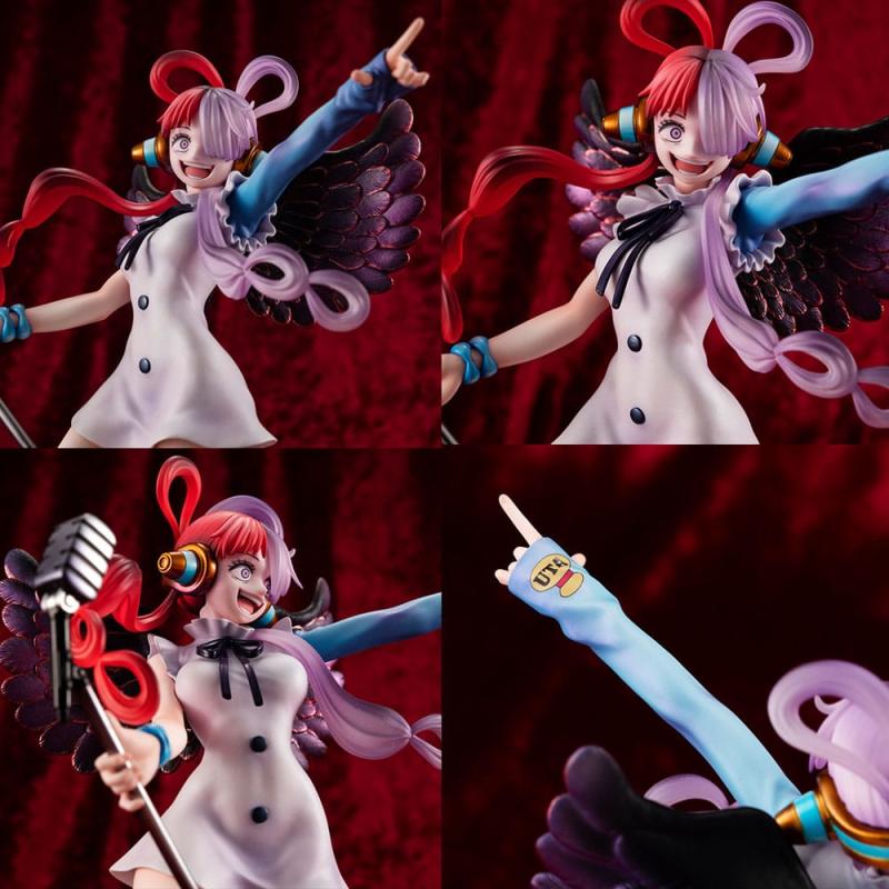 One Piece Red P.O.P PVC Statue Diva of the world Uta 23 cm