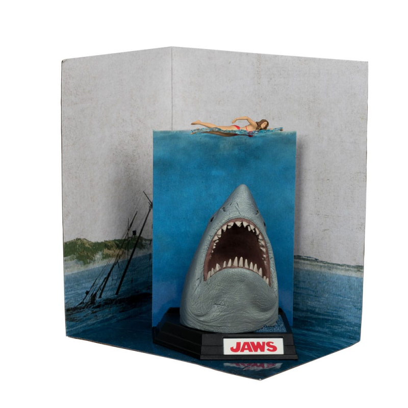 Jaws Movie Maniacs PVC Statue Jaws (50th Anniversary) 16 cm 4
