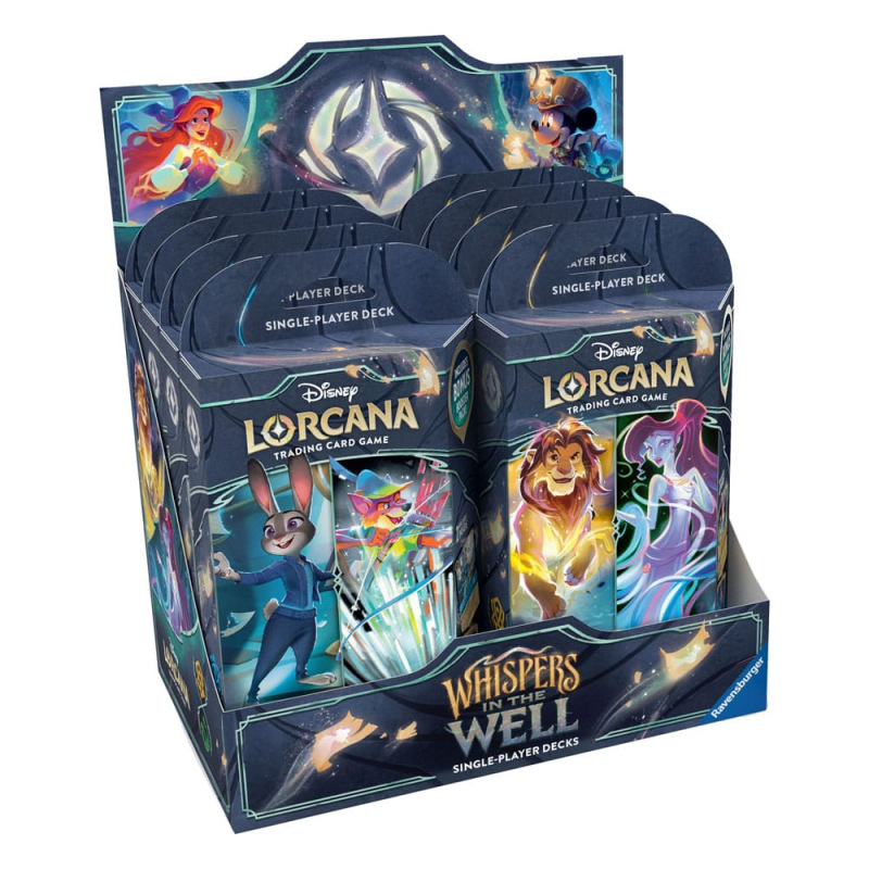 Disney Lorcana TCG Whispers in the Well Starter Decks Display (8) *English Edition*
