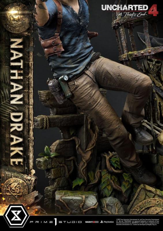 Uncharted 4: A Thief's End Ultimate Premium Masterline Statue 1/4 Nathan Drake 69 cm 9