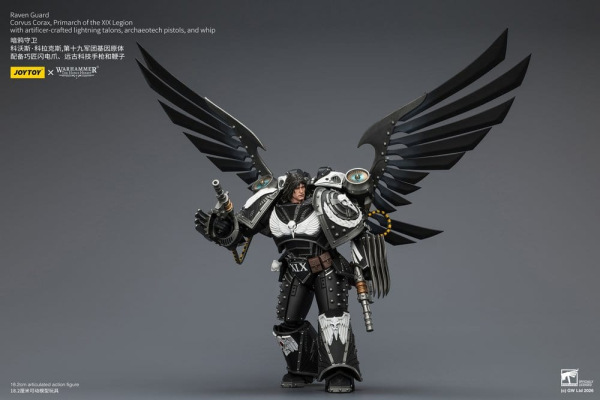 Warhammer 40,000 Action Figure Raven Guard Corvus Corax, Primarch of the XIX Legion 18 cm 13