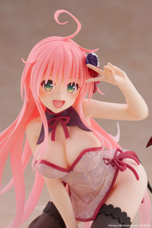To Love-Ru Darkness PVC Statue Desktop Cute Figure Lala Chinese Dress Ver. 13 cm 6