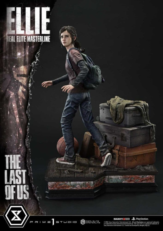 The Last of Us (Part I) Real Elite Masterline Statue 1/4 Ellie 46 cm 4