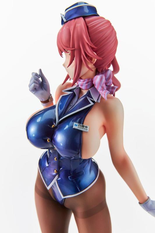 Original Character PVC Statue Tight na Oshigoto Work 3: Cabin Attendant Aya Saionji Antenna Shop Lim