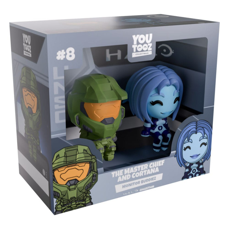 Halo Vinyl Figures The Master Chief & Cortana Monitor Buddiez 4