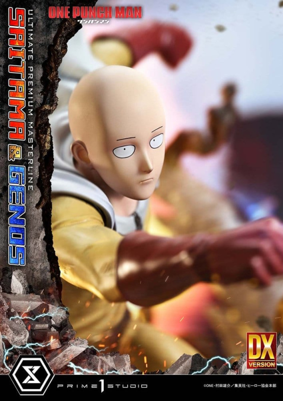 One-Punch Man Premium Masterline Series Statue 1/4 Saitama & Genos Deluxe Version 73 cm 4