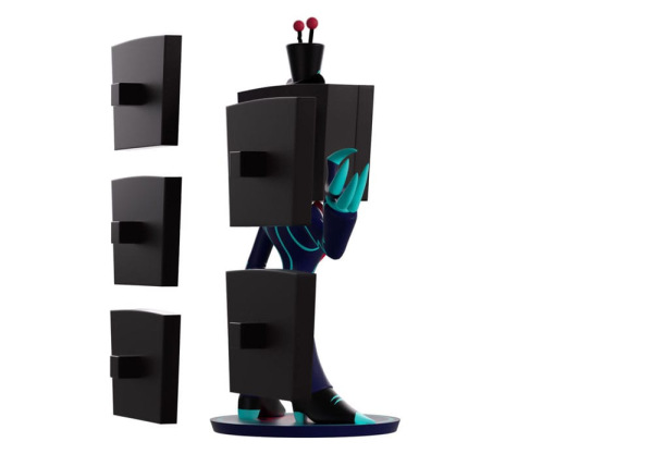 Hazbin Hotel Vinyl Figure Vox 13 cm 4