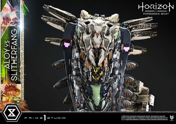 Horizon Forbidden West Ultimate Diorama Masterline Series Statue Aloy vs. The Slitherfang 82 cm 9