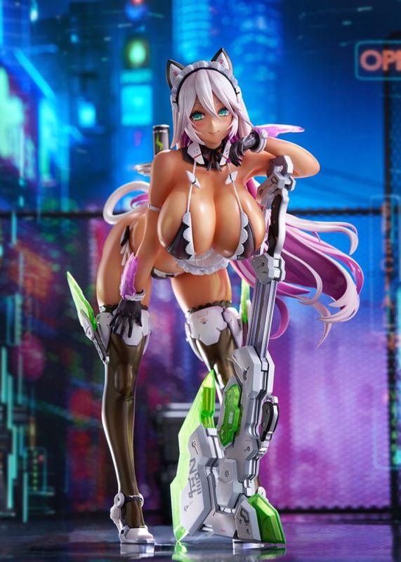 Original Character PVC Statue 1/7 Meido-Busou: Ax Experimental Equipment 24 cm