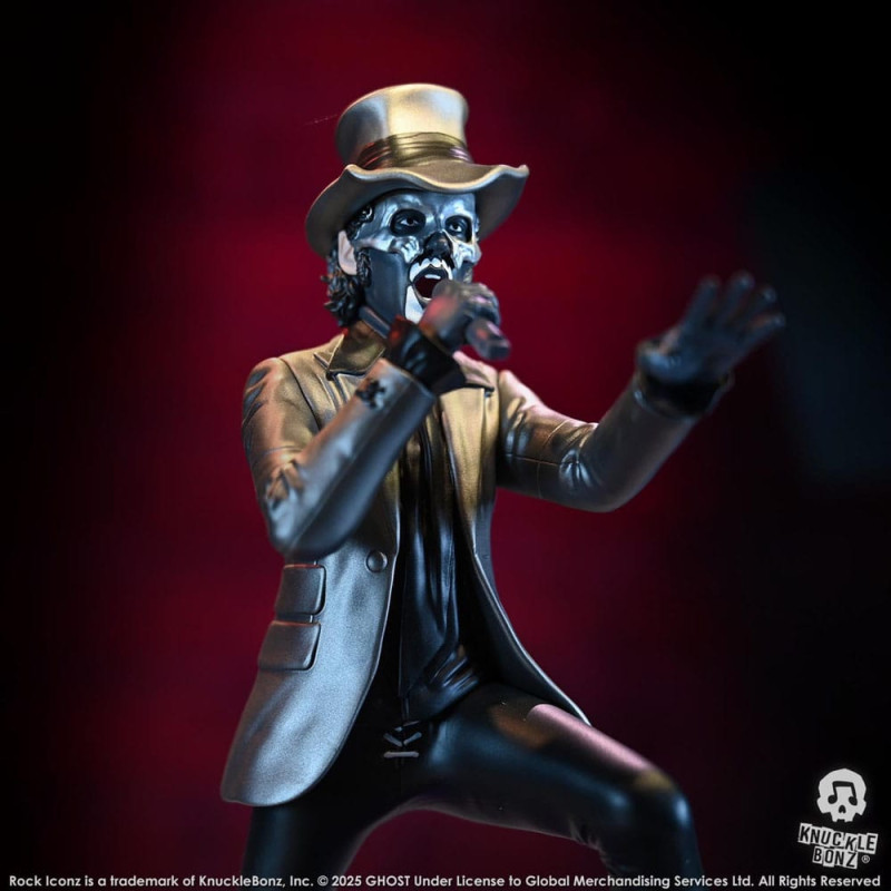 Ghost Rock Iconz Statue Papa V Perpetua Top Hat 22 cm 6
