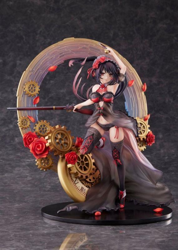 Date A Live IV PVC Statue 1/7 Kurumi Tokisaki Lingerie Swimwear Ver. 27 cm