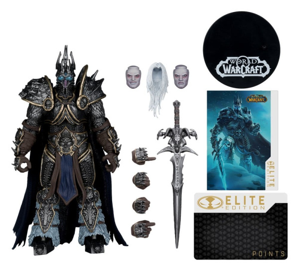 World of Warcraft McFarlane Elite Edition Action Figure Lich King #09 18 cm 1