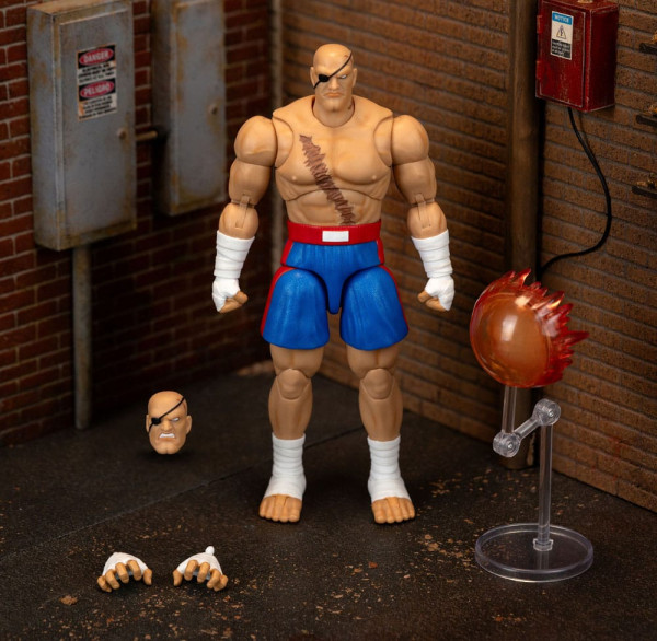 Ultra Street Fighter II: The Final Challengers Action Figure 1/12 Sagat 19 cm 6