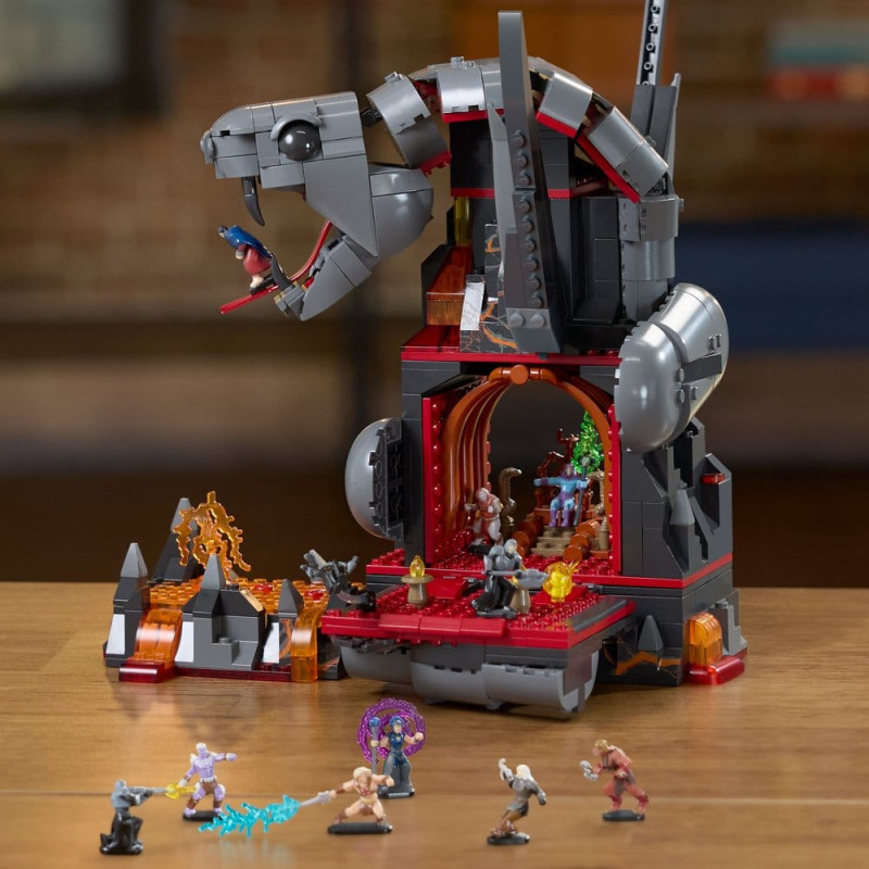 Masters of the Universe Mattel Brick Shop Construction Set Snake Mountain 10