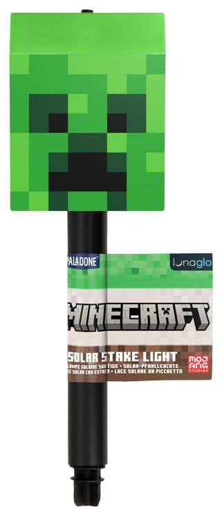 Minecraft LunaGlo Solar Stake Light Creeper 2