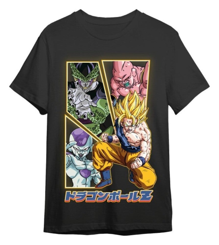 Dragon Ball Z T-Shirt Villains & Goku Black Size L 1
