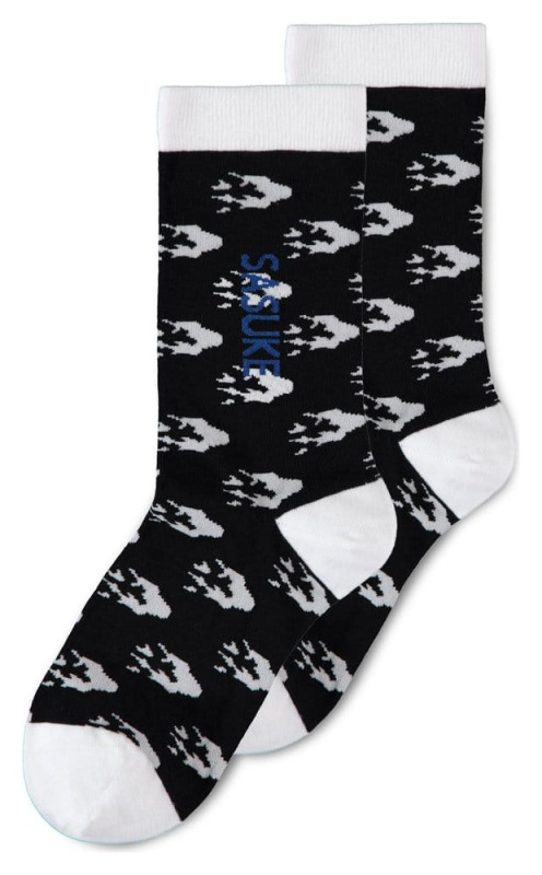 Naruto Socks Sasuke, Kakashi, Itachi 3-Pack 43-46 2