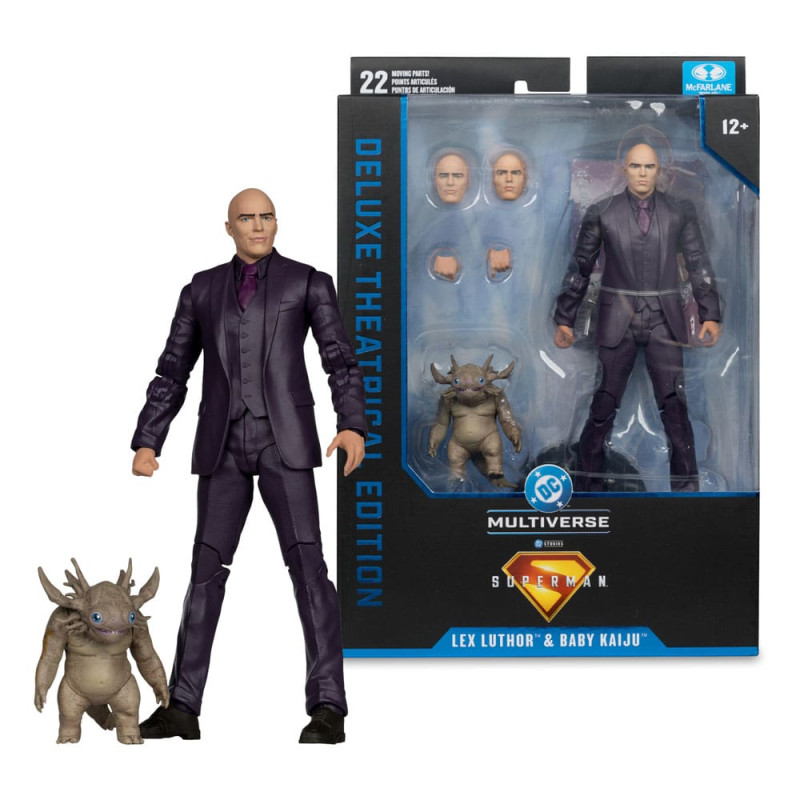 Superman (2025) DC Multiverse Deluxe Action Figure Lex Luthor with Baby Kaiju (Deluxe Theatrical Edi 4