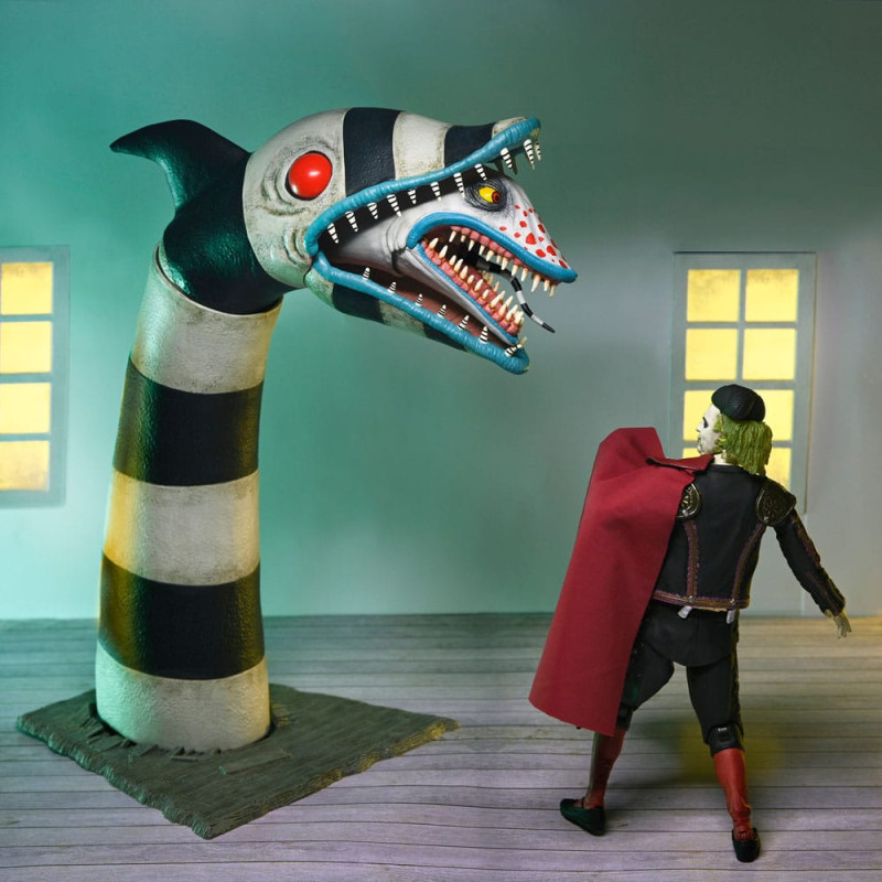 Beetlejuice Beetlejuice Action Figure 2 Pack Ultimate "Matador" Beetlejuice and Sandworm 18 cm 1