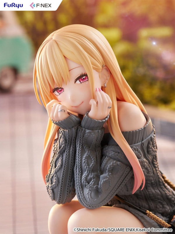 My Dress-Up Darling F:NEX PVC Figure 1/6 Marin Kitagawa knit Ver. 16 cm 11