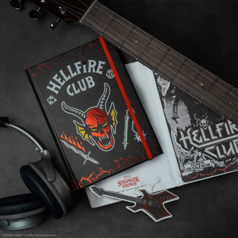 Stranger Things Notebook Hell Fire Club 1