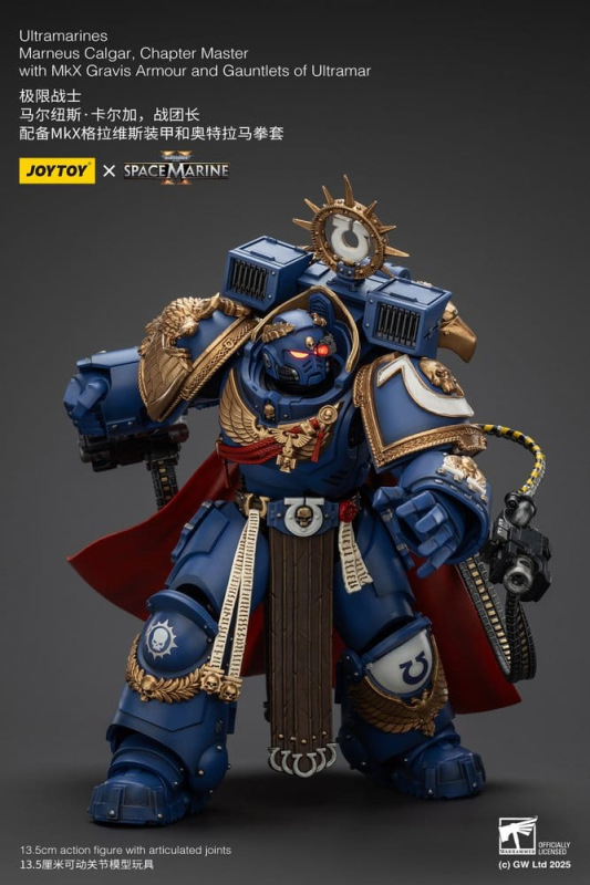 Warhammer 40,000 Action Figure Ultramarines Marneus Calgar, Chapter Master 14 cm 7