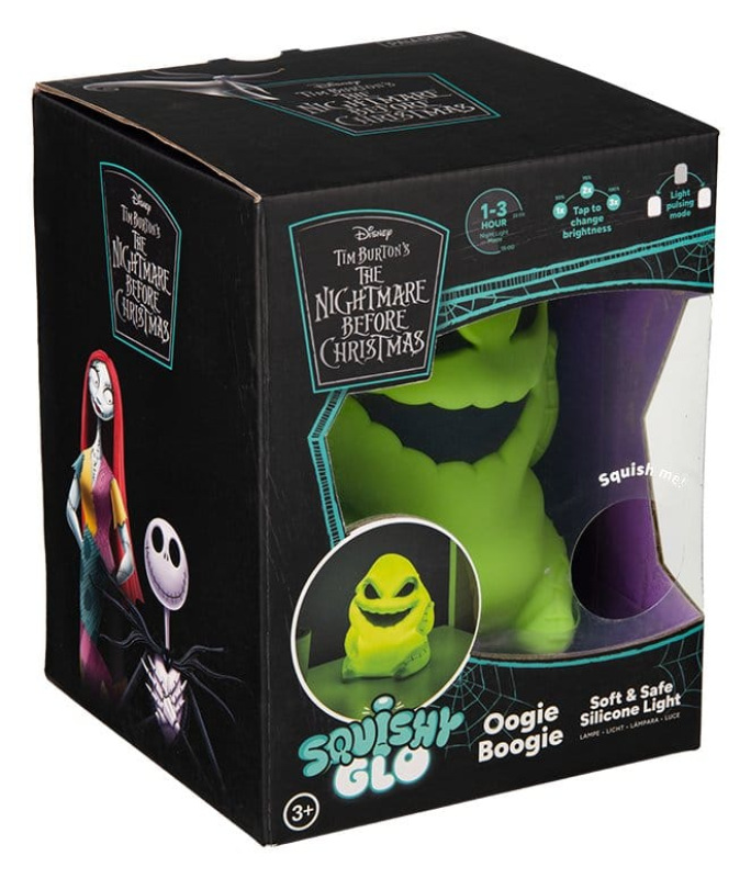 Nightmare Before Christmas SquishyGlo Silicon Light Oogie Boogie Rechargeable 16 cm 2