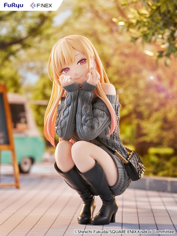 My Dress-Up Darling F:NEX PVC Figure 1/6 Marin Kitagawa knit Ver. 16 cm 9