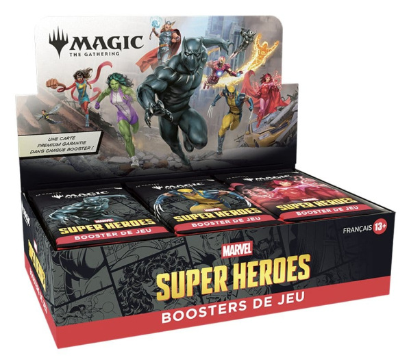 Magic the Gathering Marvel Super Heroes Play Booster Display (30) french 10
