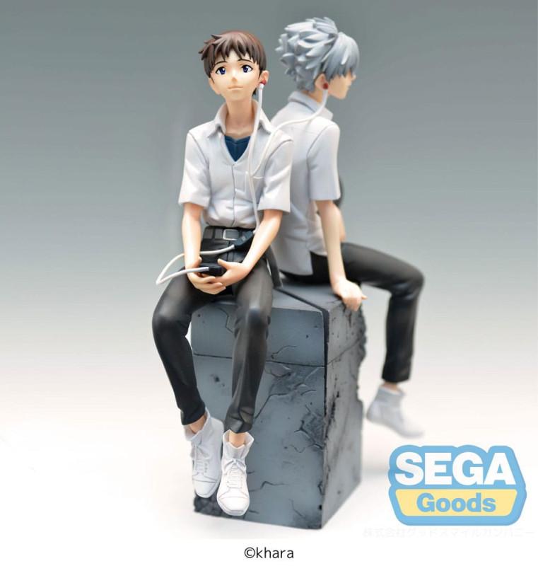 Rebuild of Evangelion Luminasta PVC Statue Shinji & Kaworu Evangelion: New Theatrical Edition Shinji