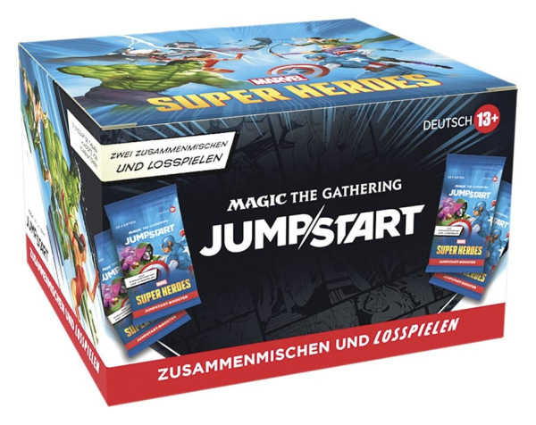 Magic the Gathering Marvel Super Heroes Jumpstart Booster Display (24) german 6
