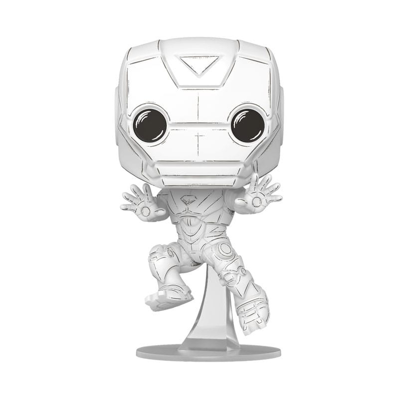 Marvel POP! Vinyl Figure Sketched - Iron Man 9 cm
