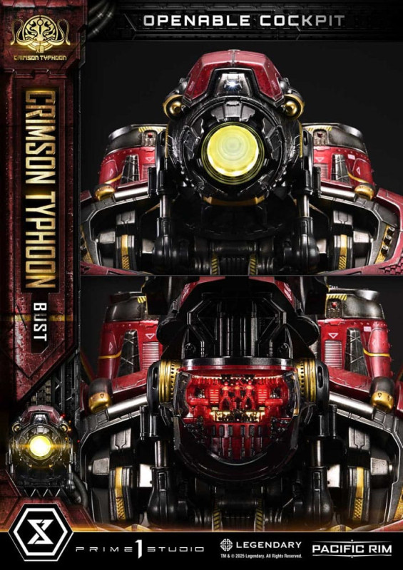 Pacific Rim Life Size Bust 1/1 Crimson Typhoon 73 cm 6