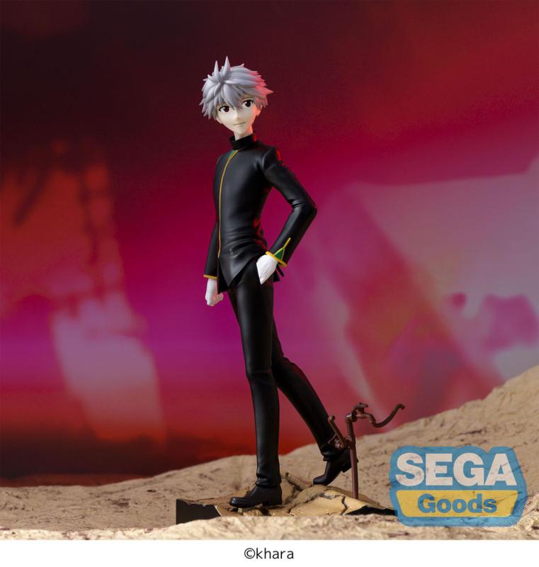Evangelion: 3.0+1.0 Thrice Upon a Time SPM Vignetteum PVC Statue Kaworu Nagisa Commander Suit Ver. 1